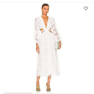 Alexis Stan White Dress Size S NwT